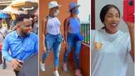 "Sabinus, Tiwa Savage": 3 people who broke the internet after disguising themselves as celebrities, one pulled crowd in Aba