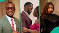 "Is he not married?” Etim Effiong’s on-screen kiss with Bolaji Ogunmola causes outrage online