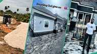 Congratulations pour in as Nigerian man shows off magnificent new building, video trends online