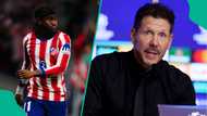 Ademola Lookman shares what Diego Simeone told him before his goal vs Man United