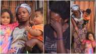 My two white husbands abandoned me with kids - Woman shares heartbreaking story in trending video