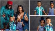 Doting dad Paul Okoye shares adorable photos of his set of twins as they turn 2