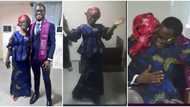 "A doctor insulted my mother": Nigerian mum dances with pride as son graduates med school, video goes viral