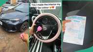 "Toyota Corolla N14.5 million": Businesswoman celebrates as she buys car, shows receipt online