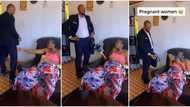 Pregnancy cravings: Man shocked as pregnant wife collects his shoe and inhales it, video trends