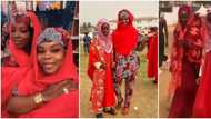 "Prince of Kano": Wizkid's 1st son Tife stuns in traditional northern attire, mum seen looking like hajia