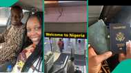 Beautiful American lady flies to Nigeria, happily marries handsome young man