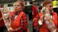 Adorable video shows joyous moment a woman who never had a doll finally received one at old age