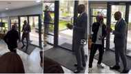 Tony Elumelu does big man dance with hands as he gets surprise performance from singer Ruger in stunning video