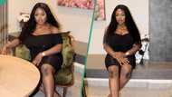 Lady orders classy dress for birthday, gets funny design, amuses netizens: "This one na parachute"