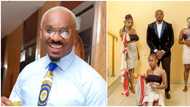 Pretty Mike steals shine at event as he storms venue with ladies from the 'occult' world, they look scary