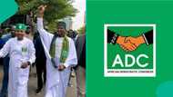 ADC factional leader Nafiu Bala takes protest to INEC, makes demands