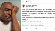 What is the purpose of my money? - Heartbroken man sheds tears as he loses mum to lack of oxygen