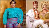 "I feed him mouth to mouth": Uche Ogbodo tensions fans, demonstrates love for hubby in video