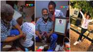 He chose my school fees over his health; Nigerian lady showers gifts on man who sponsored all her education