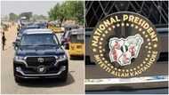 Nigerians React as Photos of Miyetti Allah's President Using Convoy, Police Escorts, SUV with Customised Number Plate Emerges Online