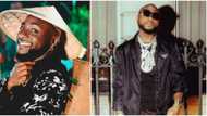 Even the water is expensive: Hilarious reactions as Davido shares photo, embraces water diet