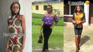 "It did not humble me": Nigerian lady who is 9 months pregnant shows small belly, video goes viral on TikTok