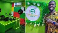 This is awesome: Many react as Nigerian man commissions his 1-room radio-TV station, shares photos