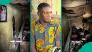 LASU first-class student with 4.78 CGPA shares why he sleeps inside shop, story goes viral