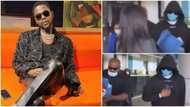 "Kizz Daniel should have taken it": Reactions as singer refuses to accept flowers from Zambian lady at airport