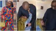 "You wan kiss am?" Funny video of actress Ebube Obi & Peter Obi stirs reactions, she tries to touch his face