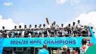 Champions on the move: Remo Stars celebrate 1st NPFL title with grand bus parade, video