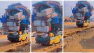 "It's unbelievable": Overloaded bus parks by roadside with lots of plastic goods, video causes stir