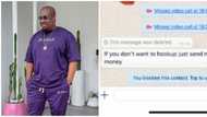 Mixed reactions as Don Jazzy blocks random 'runs girl' who demanded money from him