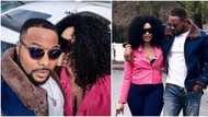 Na man you be: Fans hail Bolanle Ninolowo as he showers wife with praises