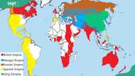 The top 10 largest empires in history include one that covered nearly a quarter of the globe