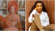 She forgot her girdle: Speculations rise as video shows Mercy Eke with "growing baby bump" in traditional wear
