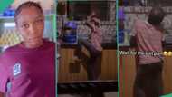 Nigerian lady enters kitchen at night, shares what she found her last born doing, video goes viral
