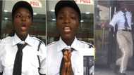 "Nobody go send you to Cyprus": Security girl who went viral for dancing at work post speaks in new video