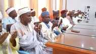 Photos emerge as Tambuwal meets Sokoto Muslim leaders over Deborah Samuel’s murder