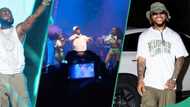 Davido runs off stage as Poco Lee surprises him during live performance, sweet video trends