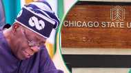 "Moving Nigeria forward": Tinubu speaks amid Chicago State University certificate saga