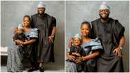 Young Nigerian family celebrate their birthdays all in March, beautiful photoshoot stirs reactions