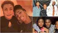 Burna Boy's mum shares cute throwback photos with singer's little sister as she celebrates birthday