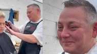 Touching moment woman received $30,000 from stranger to rebuild her shop destroyed by storm