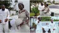 Officially off the market: Photos, videos as singer Harrysong ties the knot with his boo