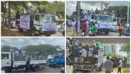 PDP members hit Abuja streets, embark on national PVC sensitization, roadshow