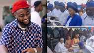 "Dem sef wear clothes, one month chairman": Davido heavily trolls newly sworn-in chairmen in Osun state