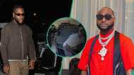 Drama as Burna Boy's security guard throws shades at Davido after flaunting his boss's latest whip