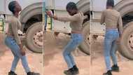 "Queen of the road": Female truck driver busts dance moves beside her vehicle, video goes viral on TikTok