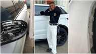 Actor Alesh Sanni recovers car hours after robbery, several parts missing as he shares devastating video