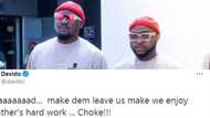 Leave us to enjoy our fathers’ money - Davido defends cousin against troll