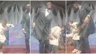 He met his match: Reactions as boy matches Pastor Paul Enenche dancing on altar with fast legworks in video