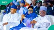 Photos: One year after Buhari's death, Aisha, children, Shettima and top Nigerian leaders reunite in Abuja