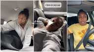 Young lady in pursuit of happiness gives out her belongings, now lives in a car, her video goes viral